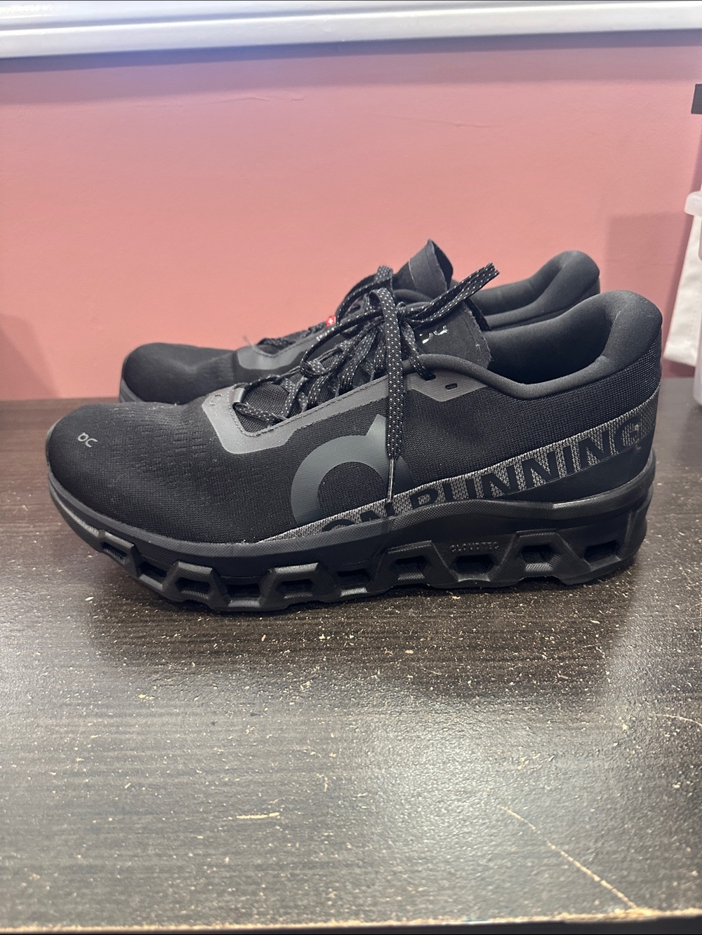 On Running Men’s Black Athletic Running Shoes